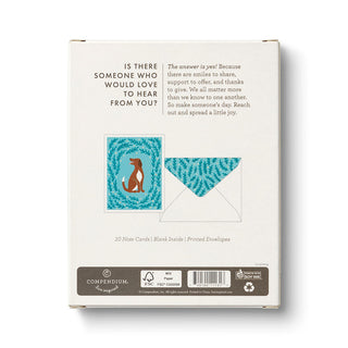 Playful Pup Boxed Blank Note Cards