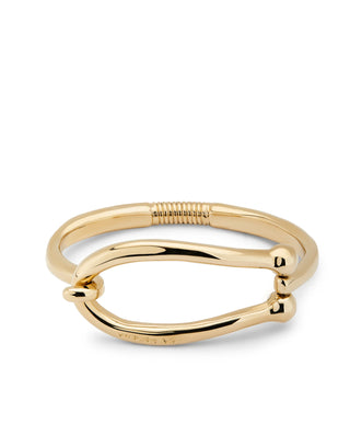 UNOde50 Bracelet Bangle Bracelet with Large Link - Gold