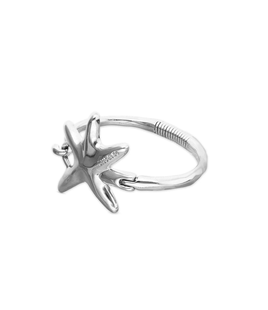 UNODE50 Bracelet Stellaris Bangle bracelet with starfish Silver