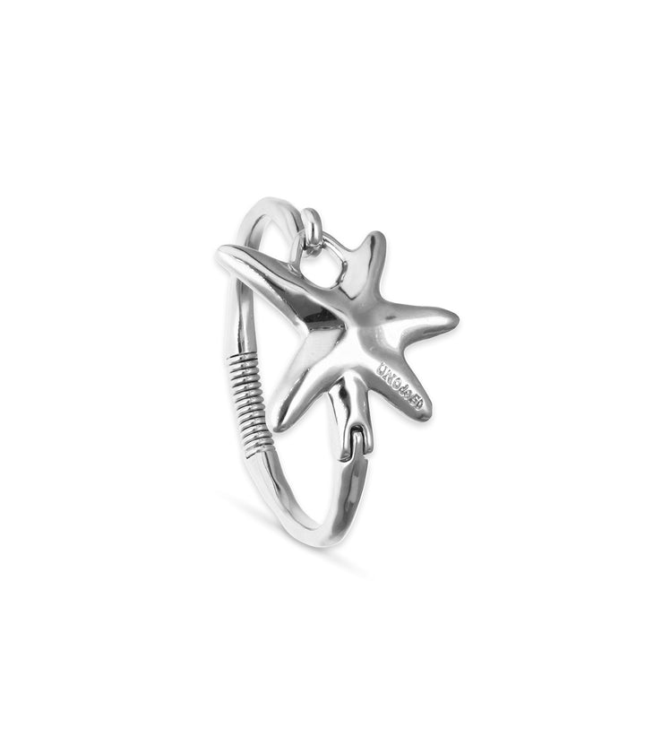 UNODE50 Bracelet Stellaris Bangle bracelet with starfish Silver