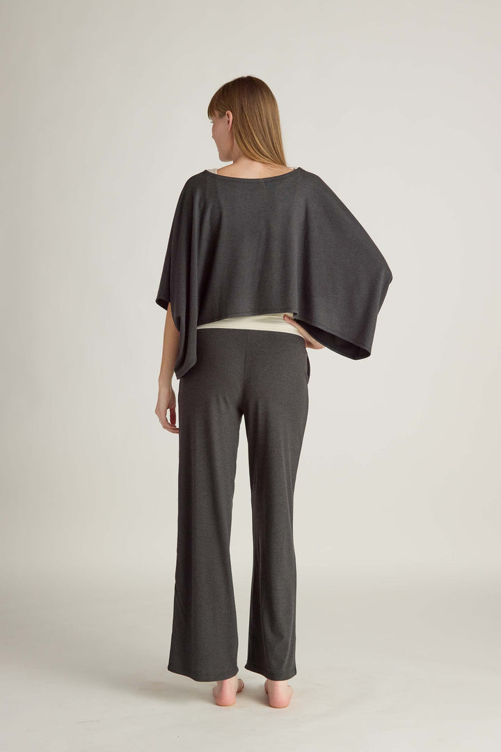 Faceplant Dreams Soft Shrug Shirt - Charcoal