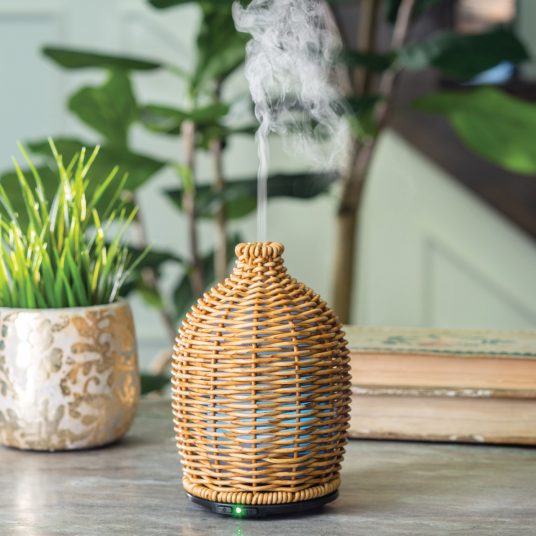 Wicker Vase Medium Ultra Sonic DIffuser