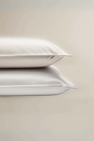 Faceplant Dreams Bamboo Supreme Pillowcase Set Queen - White