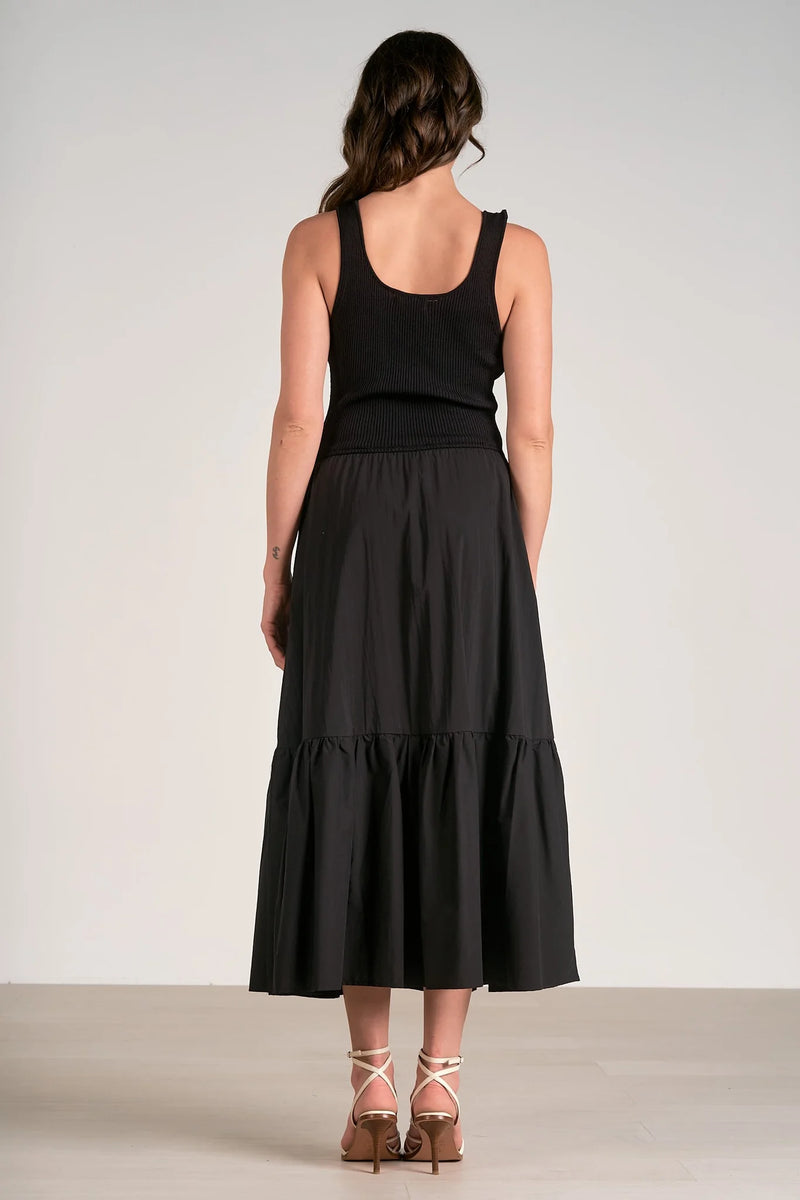 Rhodes Midi Dress - Black