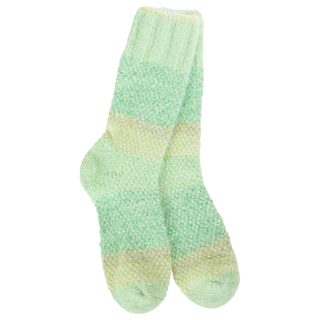 W.S.S. Weekend Ombre Feather Crew Lemon Lime
