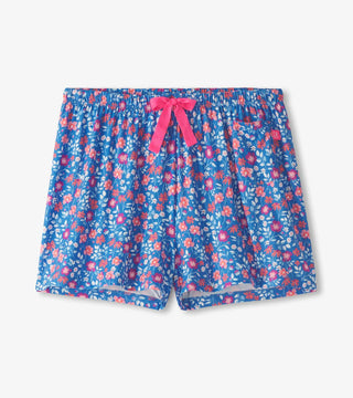 FINAL SALE Capelton Road Women's Garden Flowers PJ Shorts in a Bag