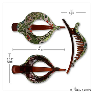 Kimono Clips 365a Medium Harp Assorted
