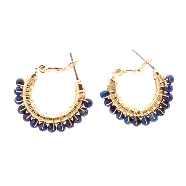 Salty Cali Pismo Mini Hoops ~ Salty Stones