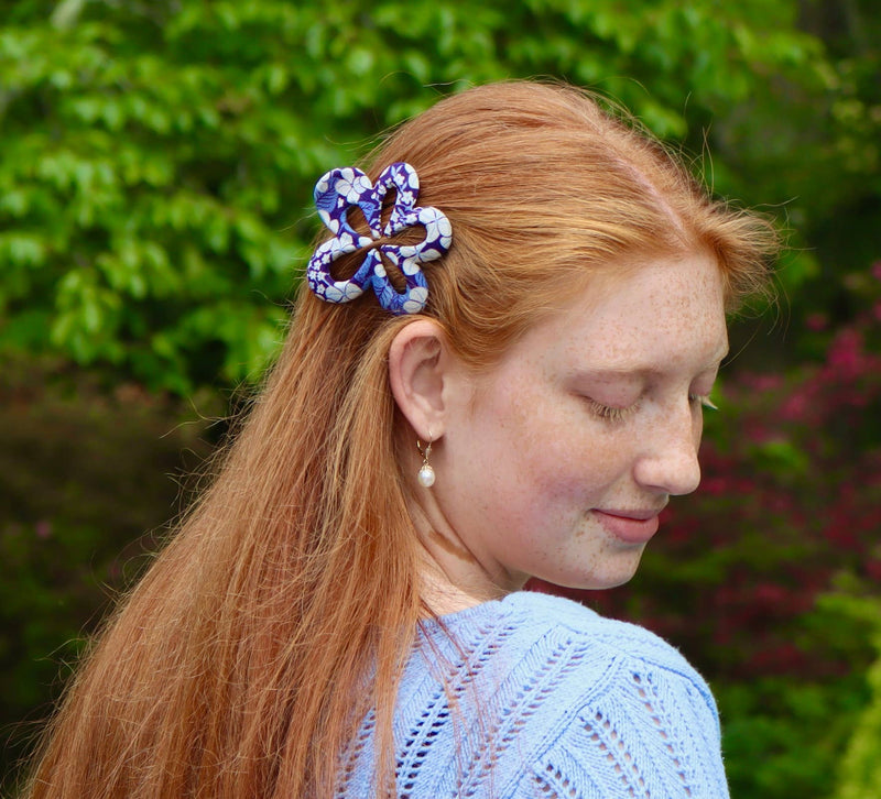 Kimono Clips 375a Open Petal Flower Assorted