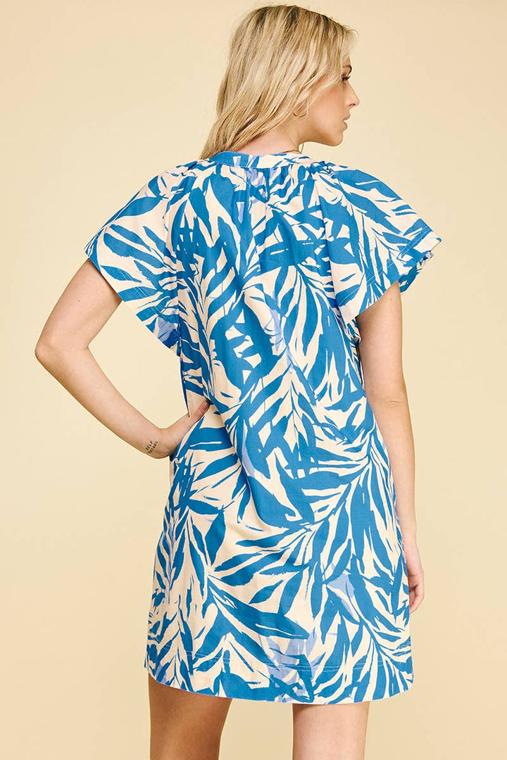 Ocean Garden Mini Dress