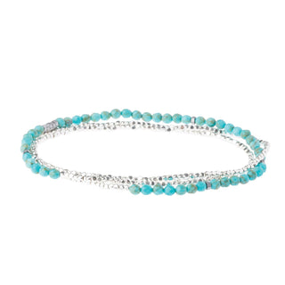 Scout Delicate Stone Turquoise/Silver - Stone of the Sky