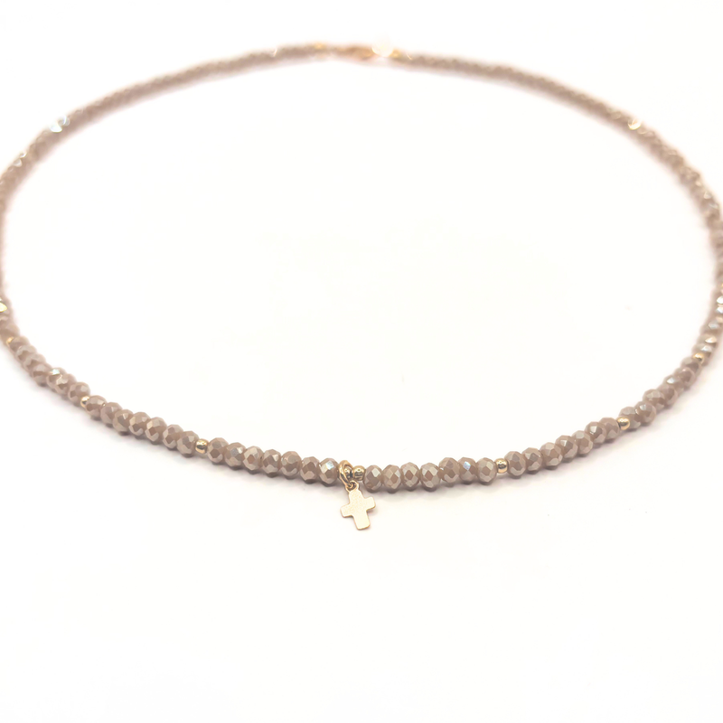 Erin Gray The Little Luxe Cross Necklace