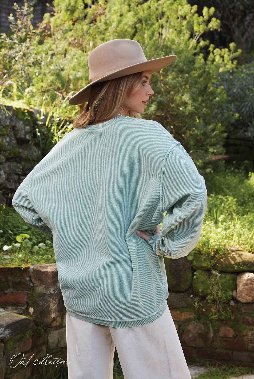 America Thermal Vintage Pullover Vanilla