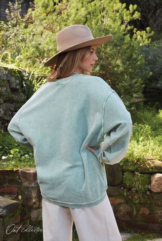 America Thermal Vintage Pullover Vanilla