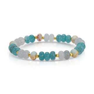 Splendid Iris Colorful 8mm Stone Bracelets