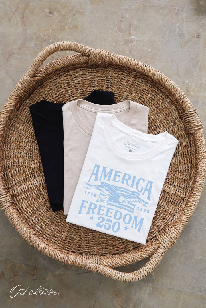 America Freedom 250 Graphic T-shirt - Two Colors