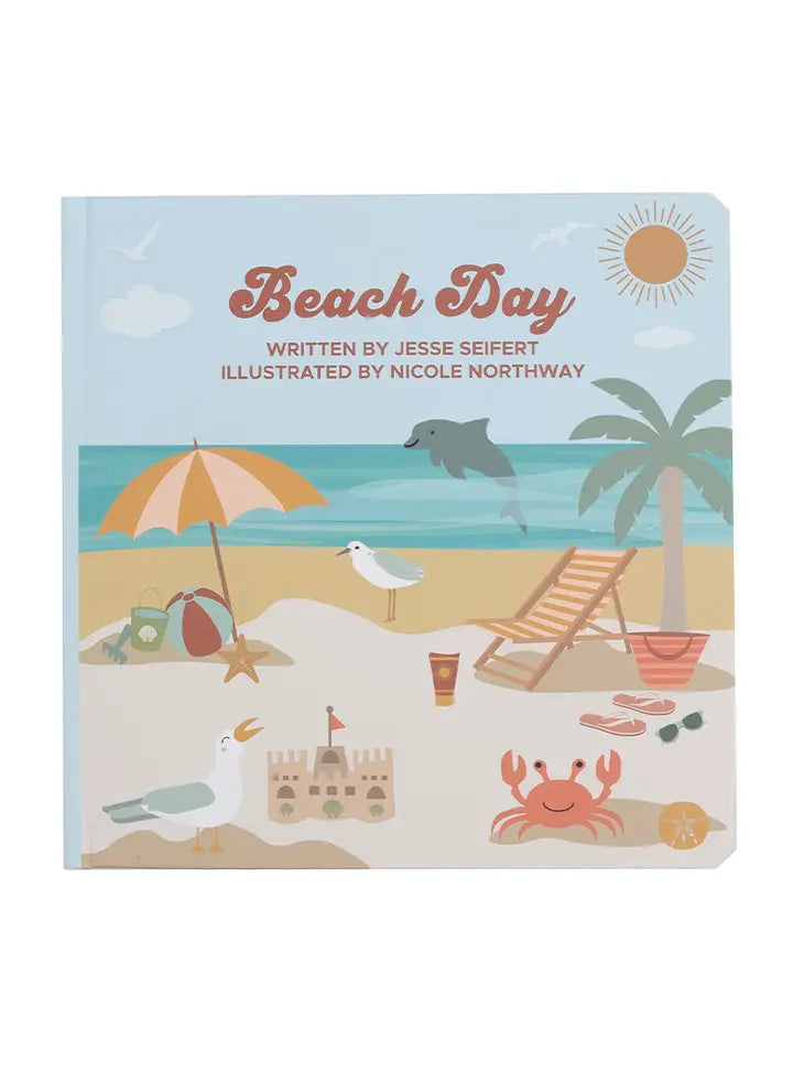 Emerson & Friends Beach Day! Board Book - Lucy&