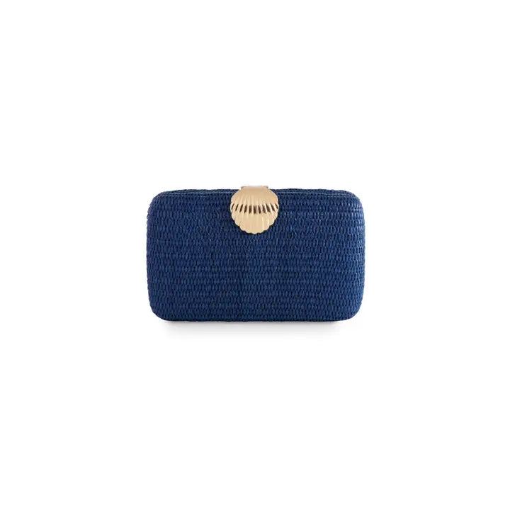 Shiraleah Coquille Minaudiere - Navy