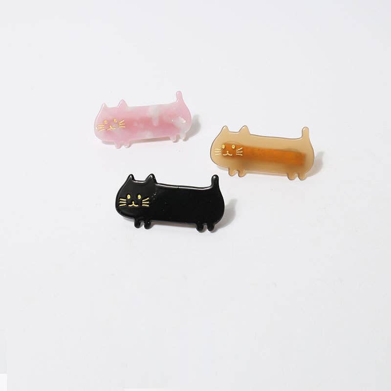 Playful Cat Hair Clips, Adorable Animal Hair Accessories
