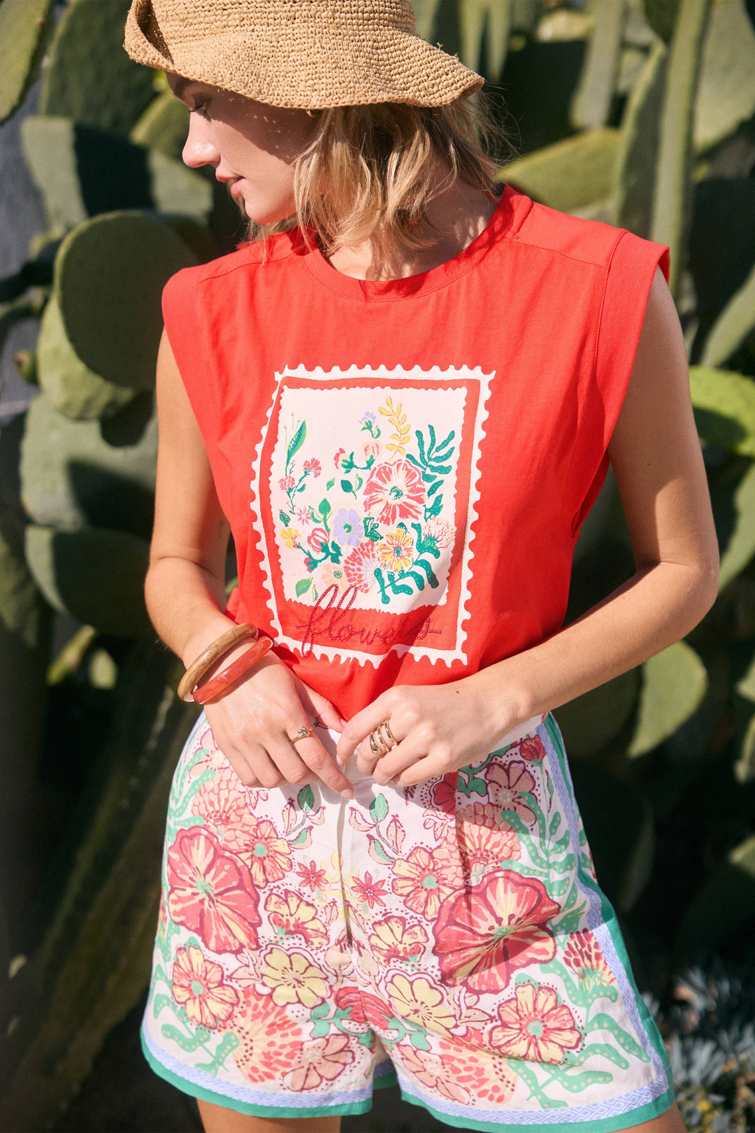 Bella Mare Embroidered Tee