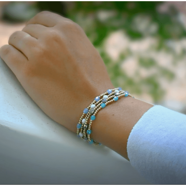 Erin Gray The Key West Gold-Filled and Waterproof Bracelet Collection