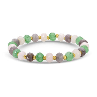 Splendid Iris Colorful 8mm Stone Bracelets