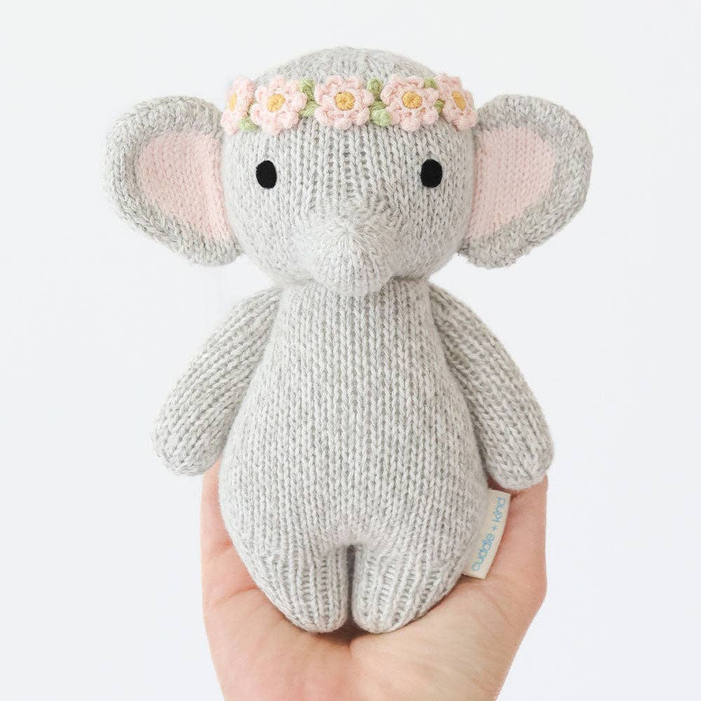 Cuddle+Kind Baby elephant (blush floral), gives 5 meals