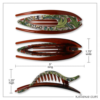 Kimono Clips 363a Large Arch Assorted