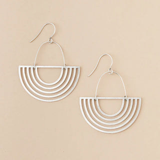 Scout - Refined Earring Collection - Solar Rays - Sterling Silver