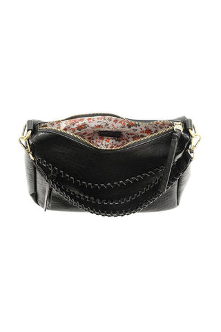 Cassidy Whipstitch Convertible Crossbody/Hobo