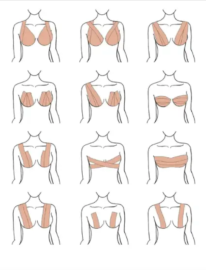 Ultimate Boob Tape - Gentle Adhesive for All Skin Tones! 💪