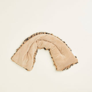Warmies Leopard Neck Wrap Travel and wellness Gift