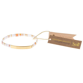 Scout Good Karma Miyuki Bracelet | Pure Magic - Neutral/Gold