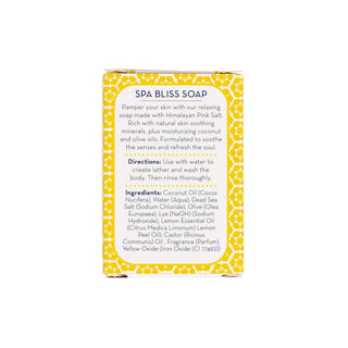 Capri Lemon Sea Salt Spa Soap – Lemon Zest & Sea Breeze