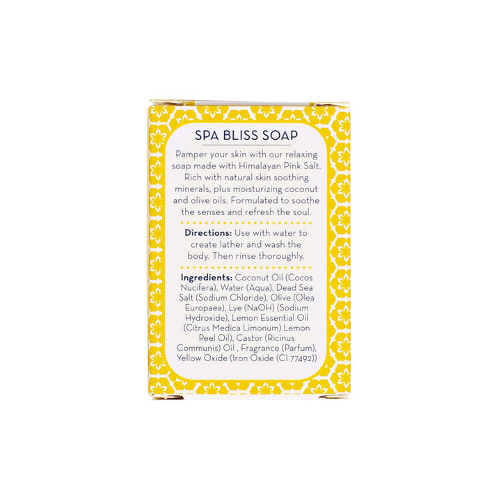 Capri Lemon Sea Salt Spa Soap – Lemon Zest &amp; Sea Breeze