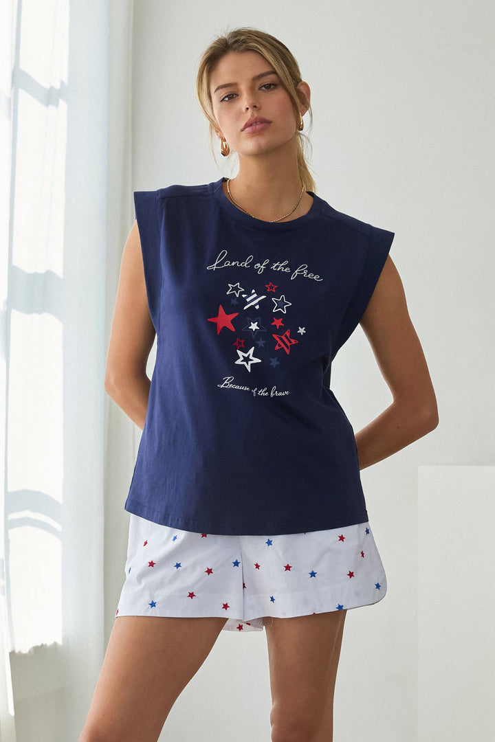 Land of the Free Graphic Tee