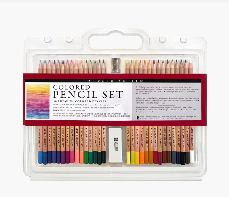 Studio Series Colored Pencil Set (Set of 30) – The Market Boutique