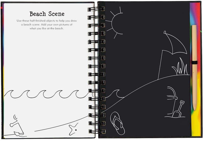 Scratch & Sketch™ Games & Puzzles: Ocean World