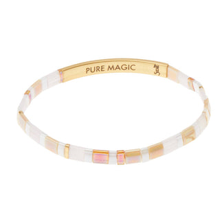 Scout Good Karma Miyuki Bracelet | Pure Magic - Neutral/Gold