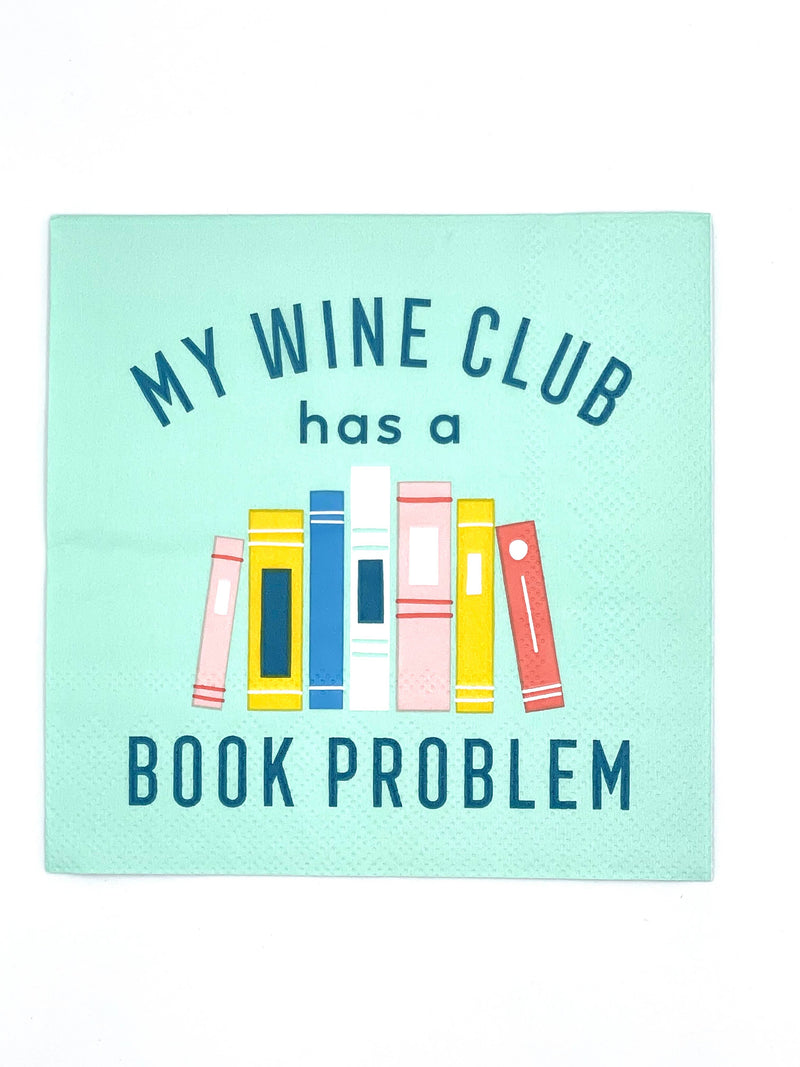 Book Club Cocktail Funny Napkins | My Wine Club