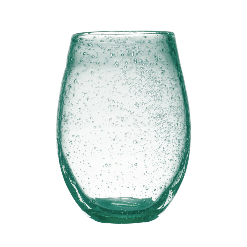 18 oz. Bubble Drinking Glass