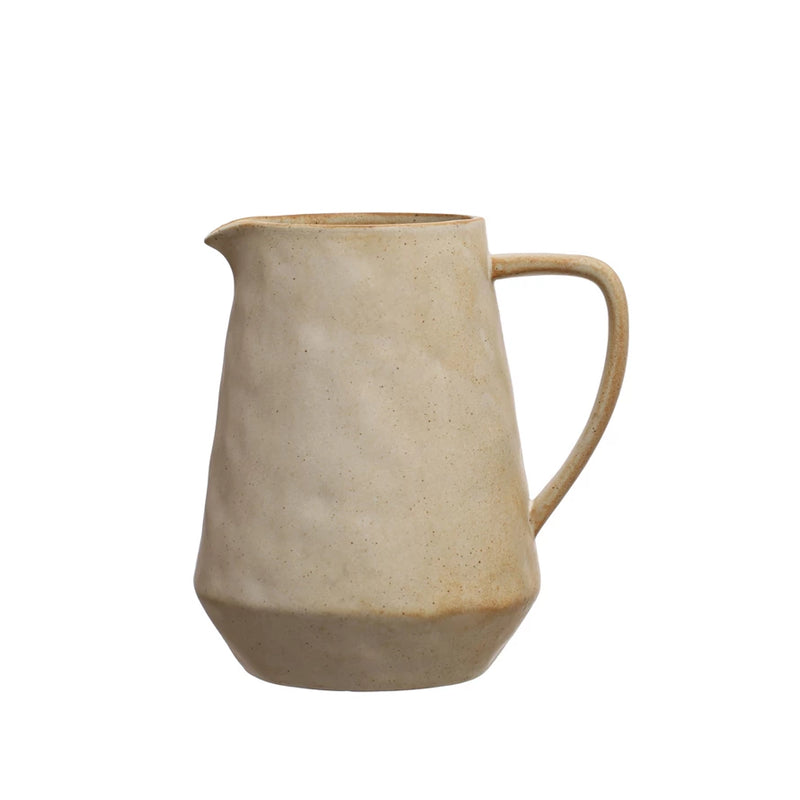 2-1/2 Quart Stoneware Pitcher (Each One Will Vary)