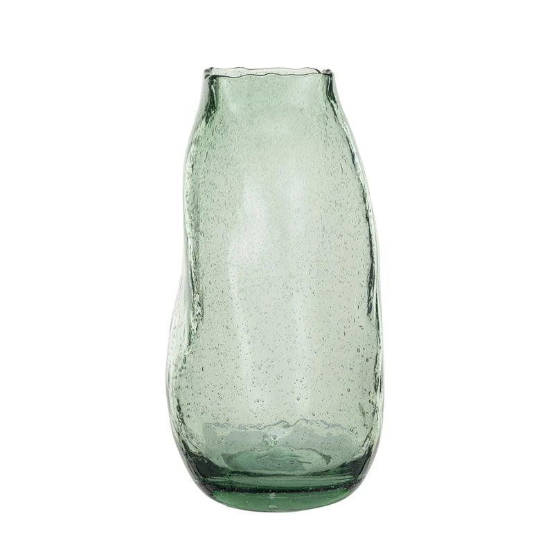 Recycled Glass Organic Shaped Vase