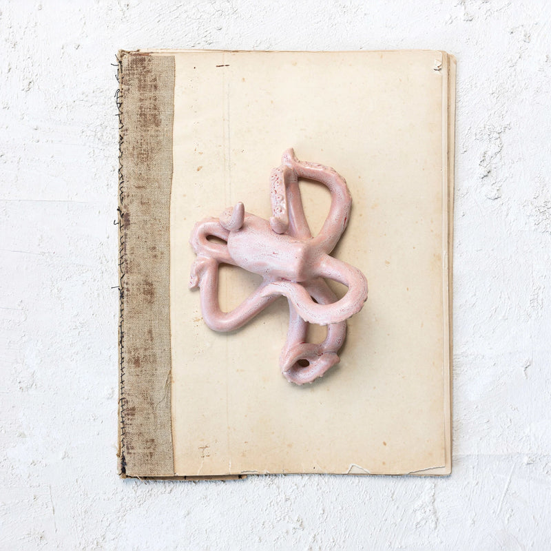 Stoneware Octopus, Reactive Glaze (Each One Will Vary)