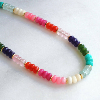 Desert Blooms Beaded Candy Necklace