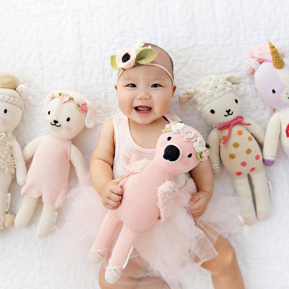 Cuddle+Kind Penelope the flamingo, gives 10 meals