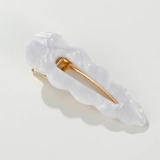 Marina Coastal | Scalloped Barrette Hair Clip (Set of 2)