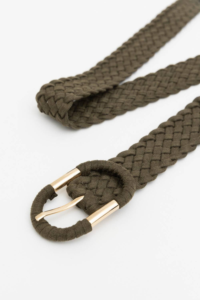 Braided Suede Waist Belt - Complete Your Outfit! 👖