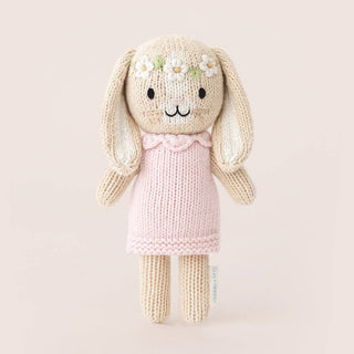 Cuddle+Kind Tiny Hannah the bunny (blush), gives 10 meals