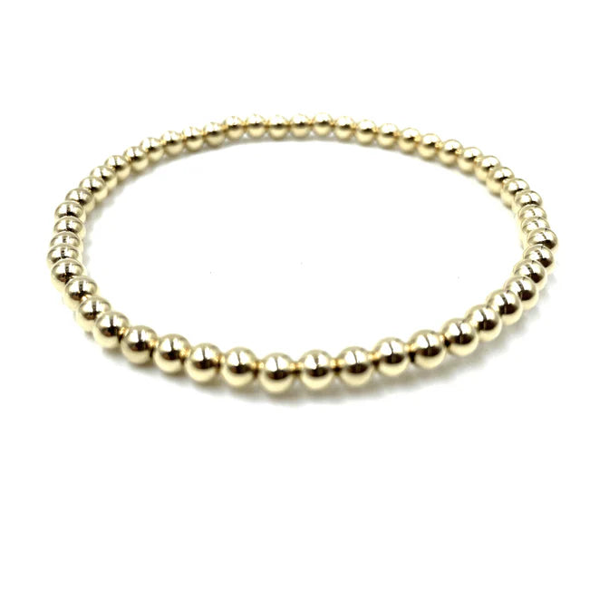 Erin Gray - 5mm+2mm+5mm Gold Filled Waterproof Dimension Bracelet 6.5"-7"